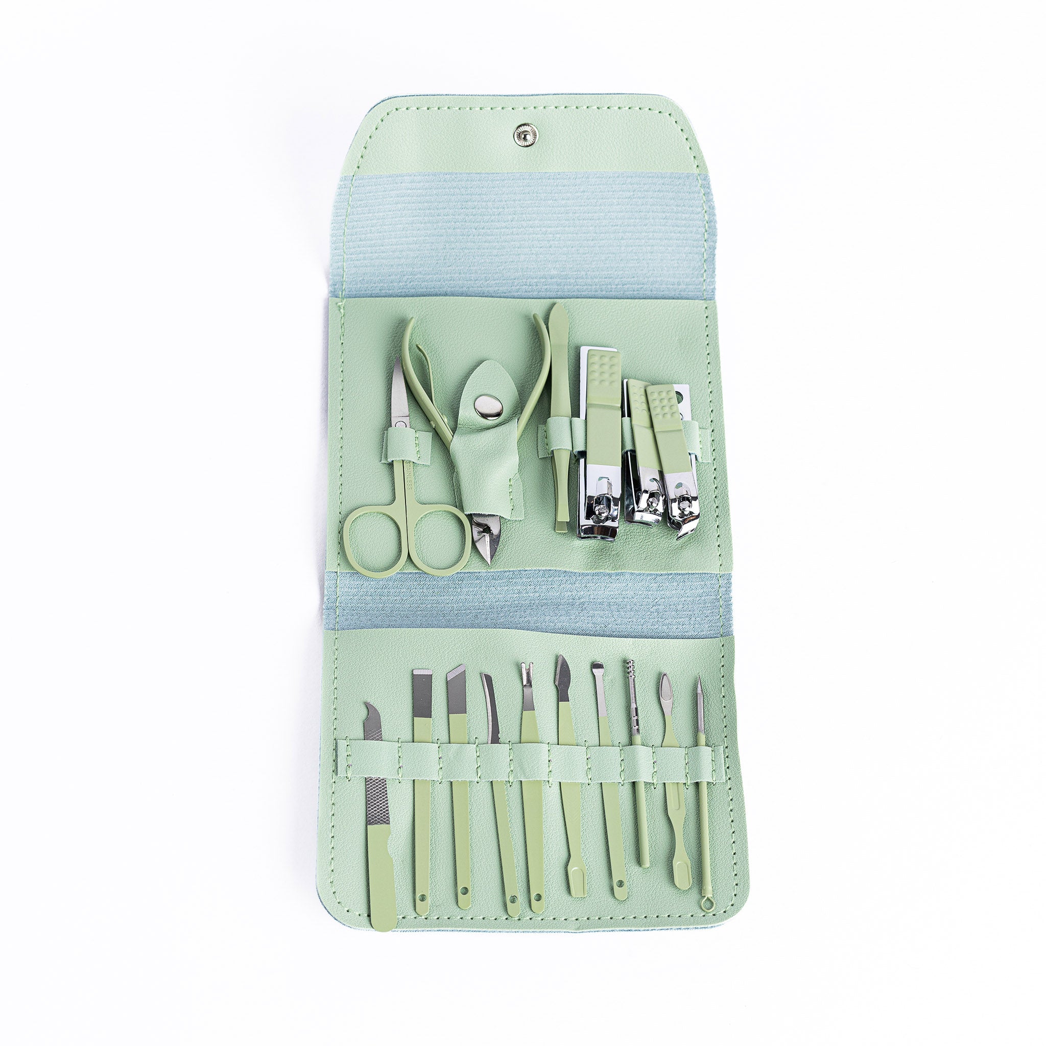 طقم العناية المتكامل للأظافر 16 قطعة