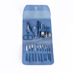 طقم العناية المتكامل للأظافر 16 قطعة