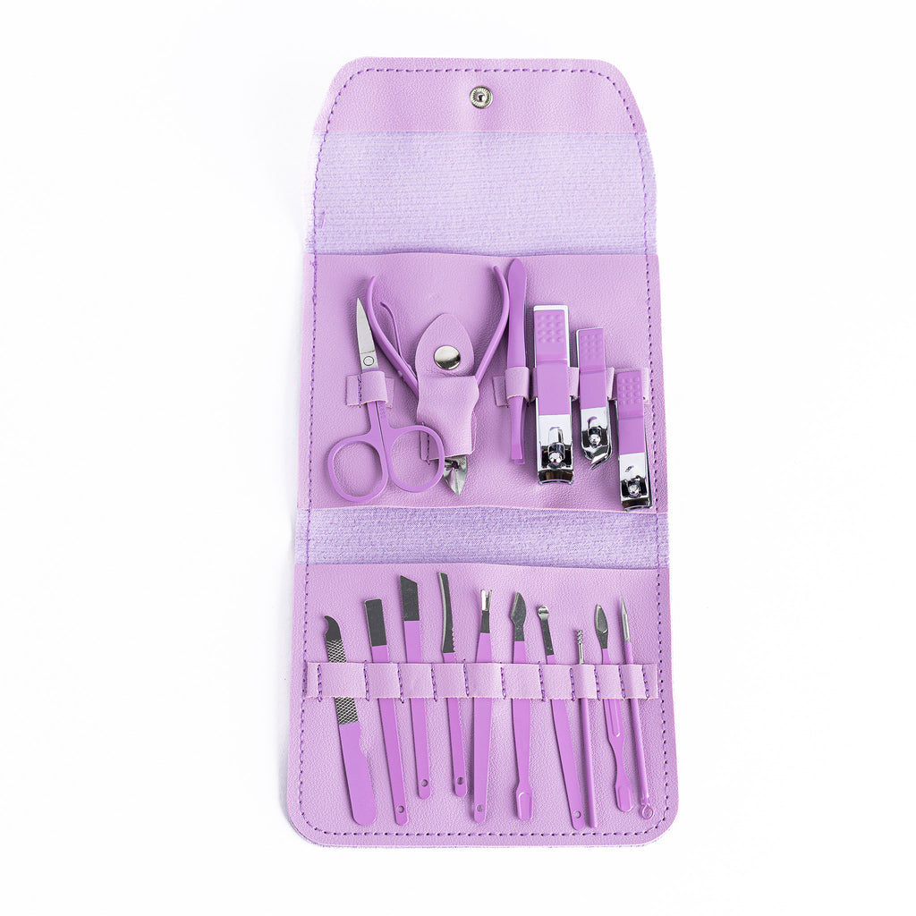 طقم العناية المتكامل للأظافر 16 قطعة