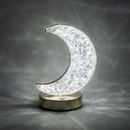 اباجورة بتصميم هلال – تحكم باللمس و3 ألوان إضاءة - شحن مجاني 🌙