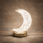 اباجورة بتصميم هلال – تحكم باللمس و3 ألوان إضاءة - شحن مجاني 🌙