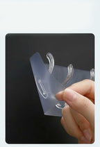 شماعة اللاصقة الشفافة